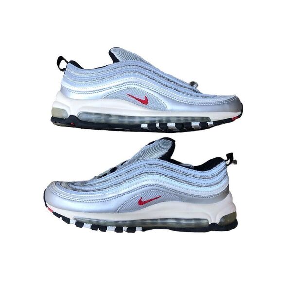 Deadstock Vintage 2002 Nike Air Max 97 Silver Bullet Size 6.5 - Picture 7 of 16